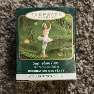 Hallmark Keepsake Ornament - Sugarplum Fairy in Green and White